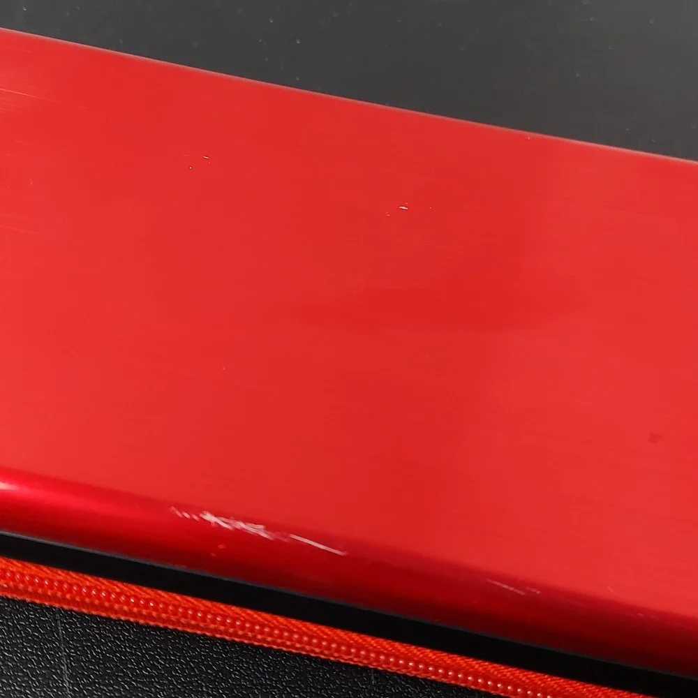 Nintendo Switch Mario‎ Red Hard Shell Padded Console Carry Case Only Travel Bag